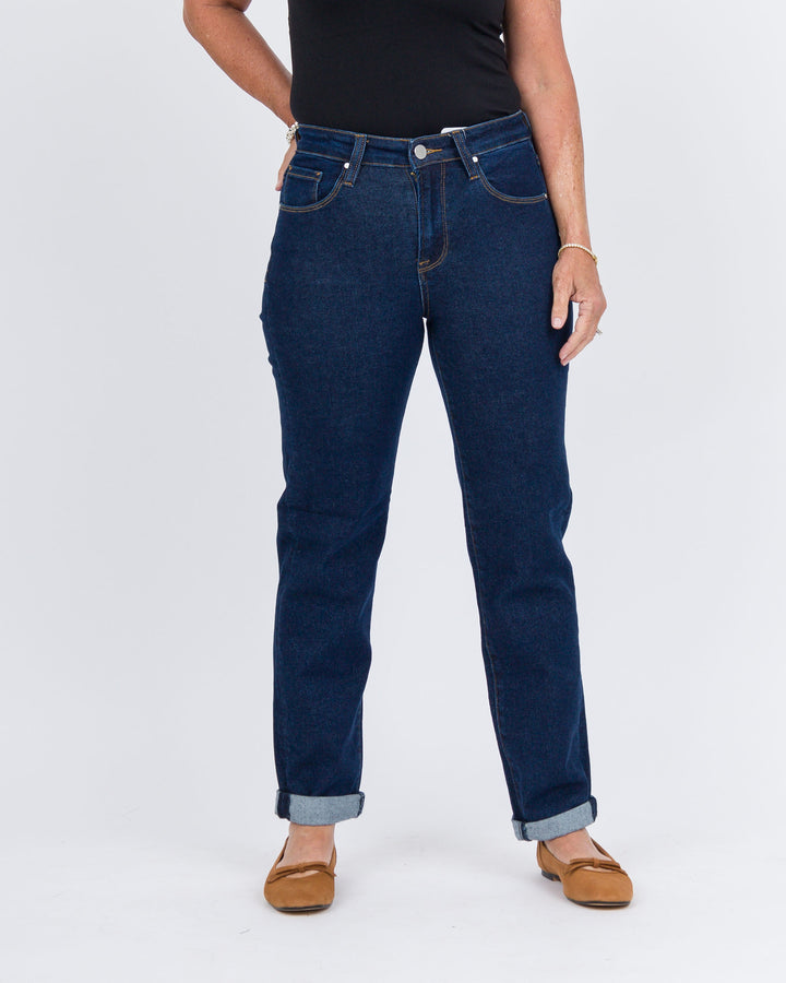 Risen Hi Rise Crop Boyfriend Jeans