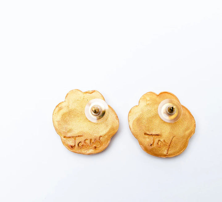 Tiger Paw Stud Earrings