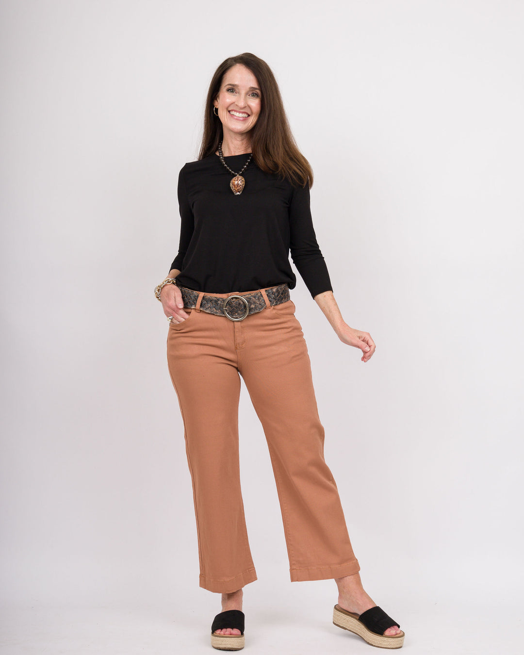 Heart of Pine Stretch Pants Chestnut