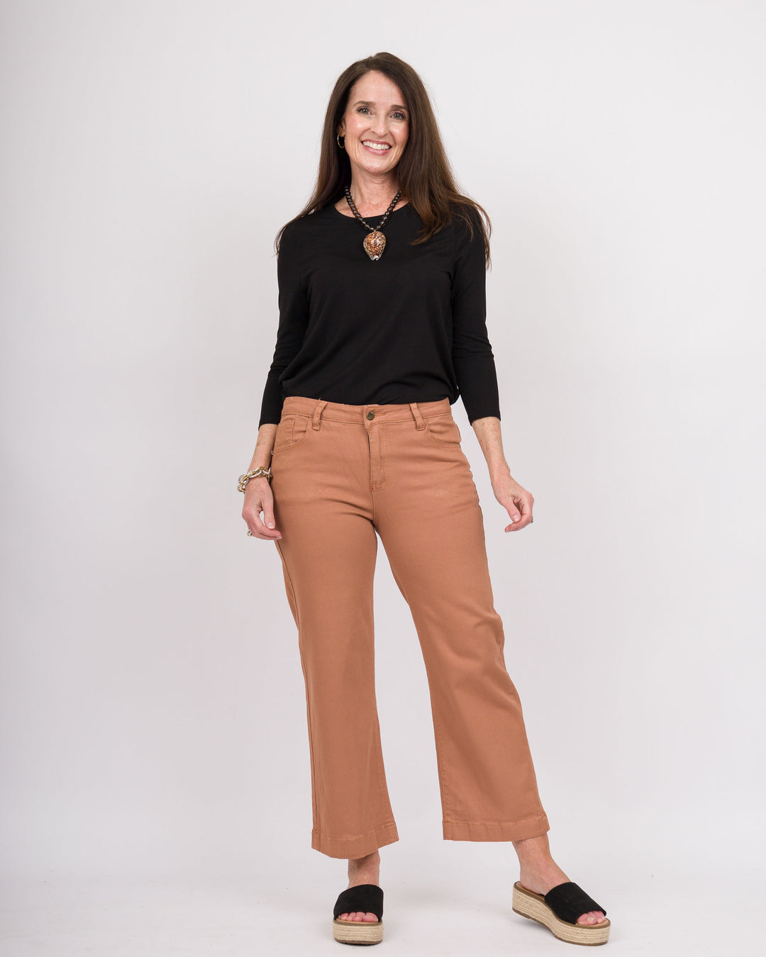 Heart of Pine Stretch Pants Chestnut