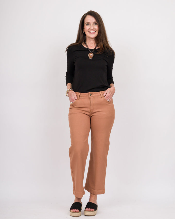 Heart of Pine Stretch Pants Chestnut