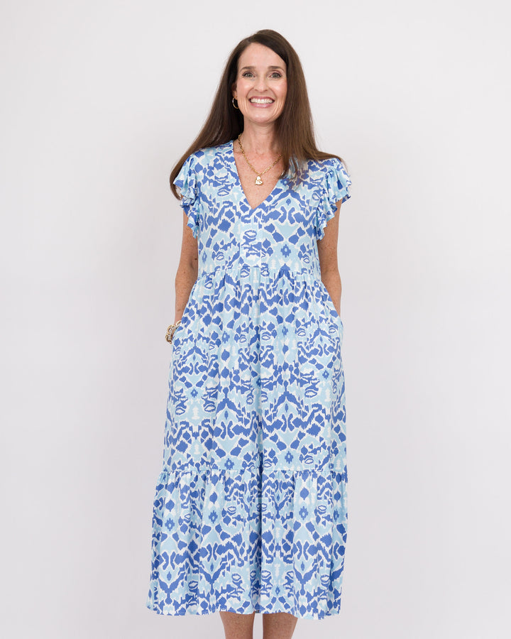 Brooke Midi Dress - Periwinkle