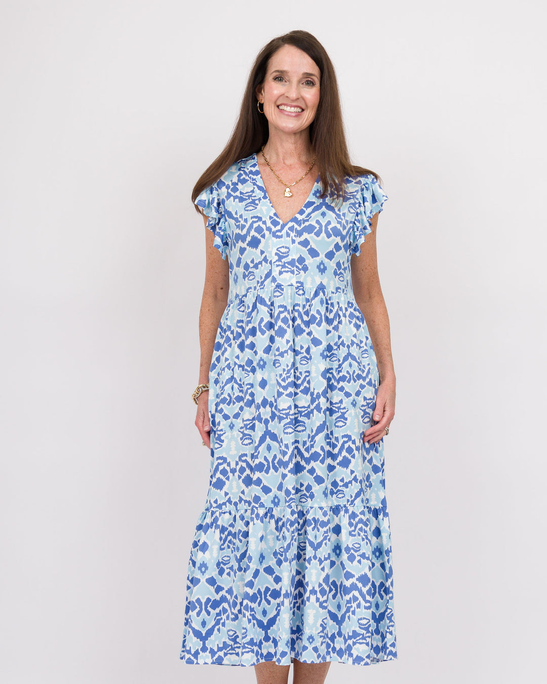 Brooke Midi Dress - Periwinkle