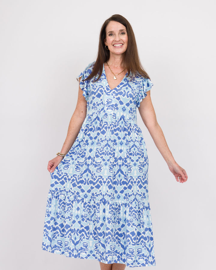 Brooke Midi Dress - Periwinkle