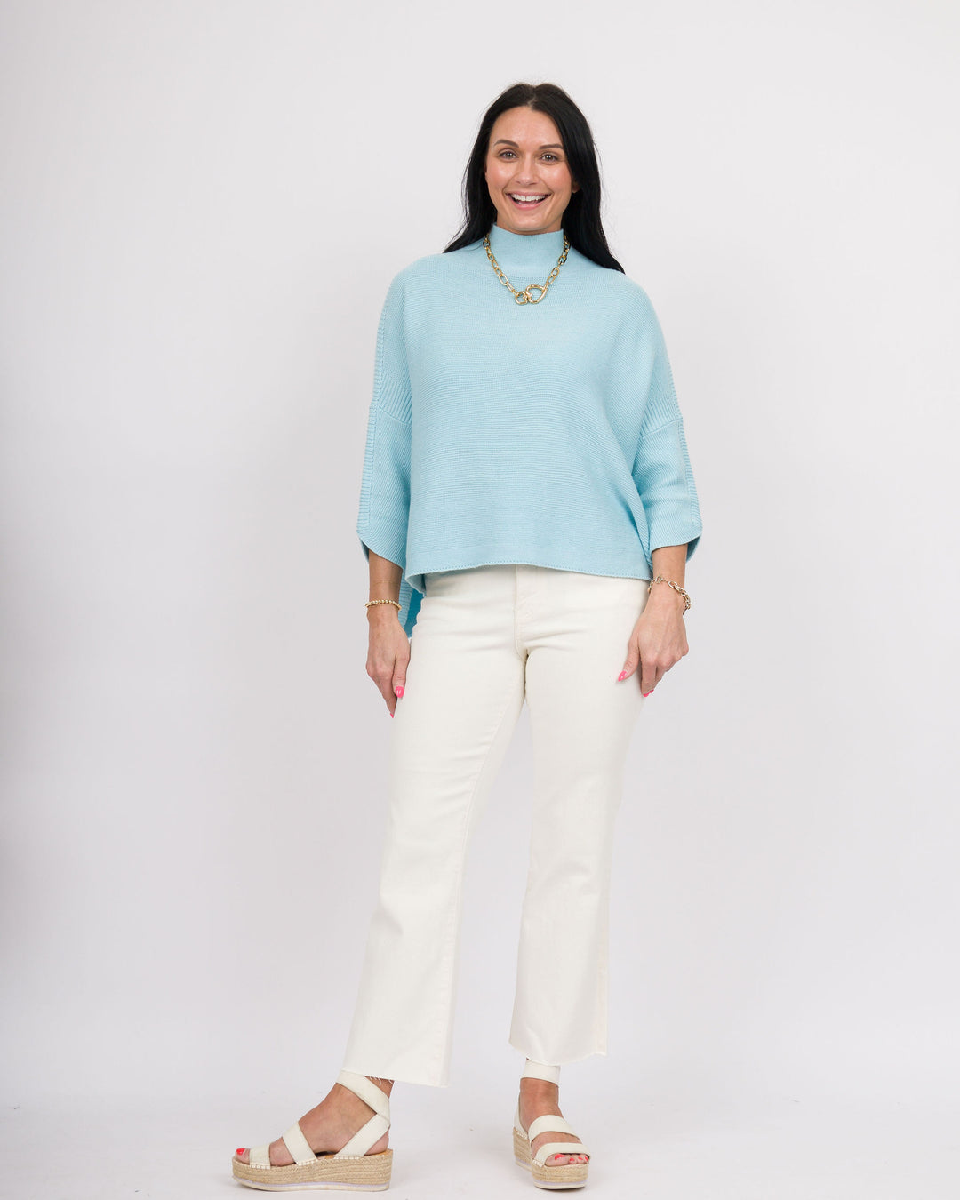 Kerisma Boho Sweater -Sky Blue