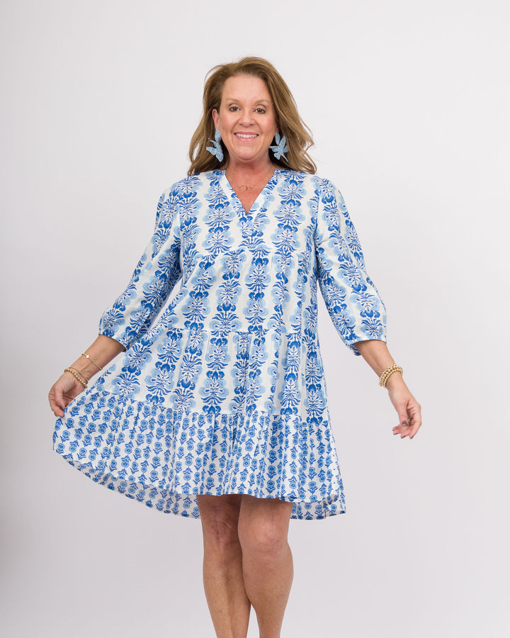 Mud Pie Pace Tunic Dress - Blue