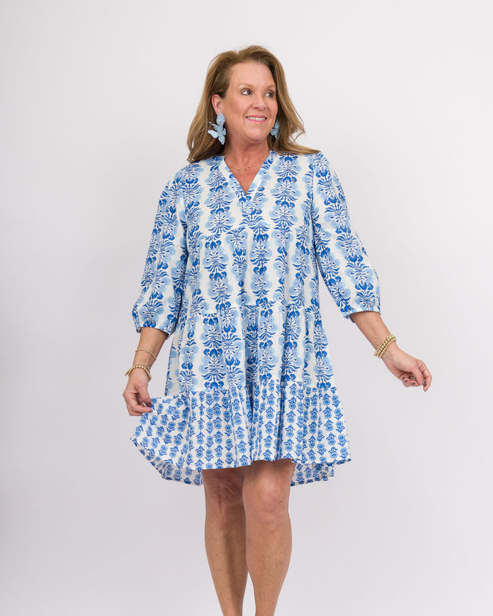 Mud Pie Pace Tunic Dress - Blue