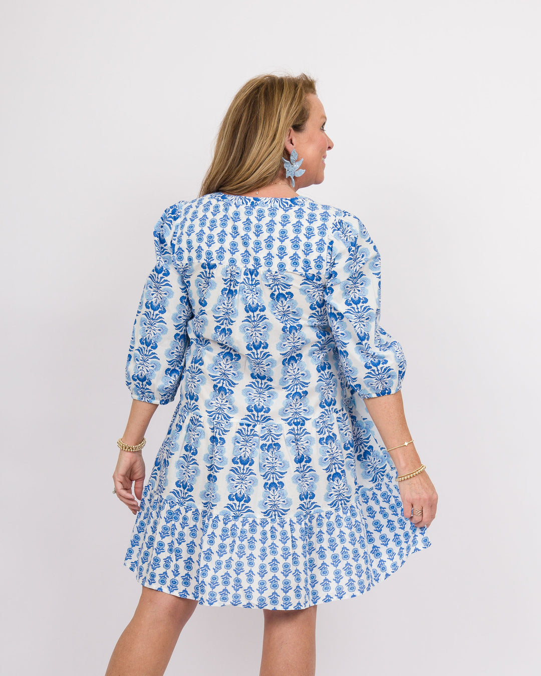 Mud Pie Pace Tunic Dress - Blue