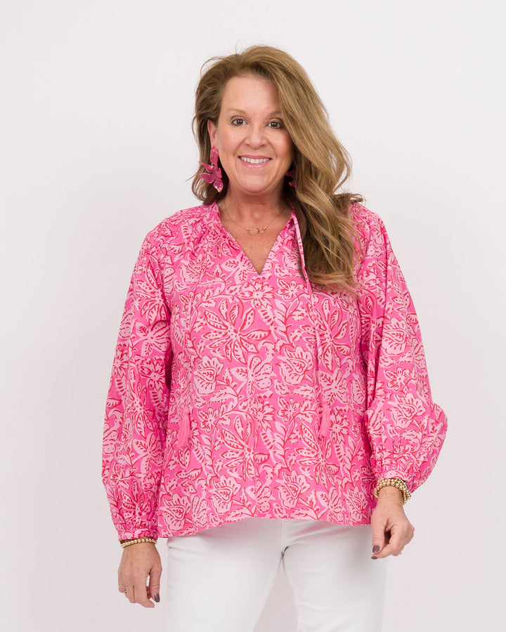 Mud Pie Jenaleigh Top Pink