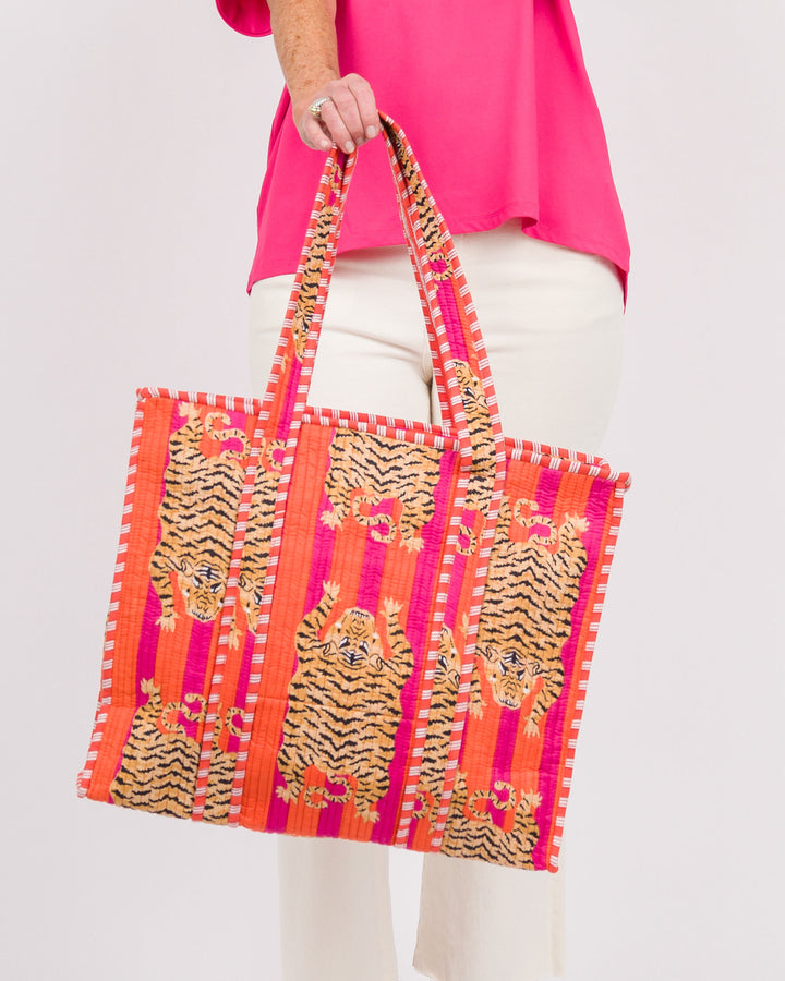 Quilted Tote Bag