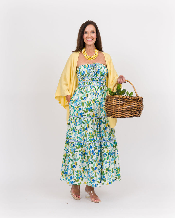 Bordeaux Cardi Wrap - Sunshine