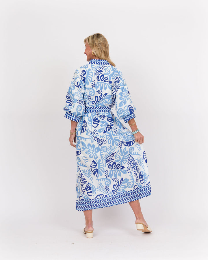 Lagoon Leaf Maxi Dress