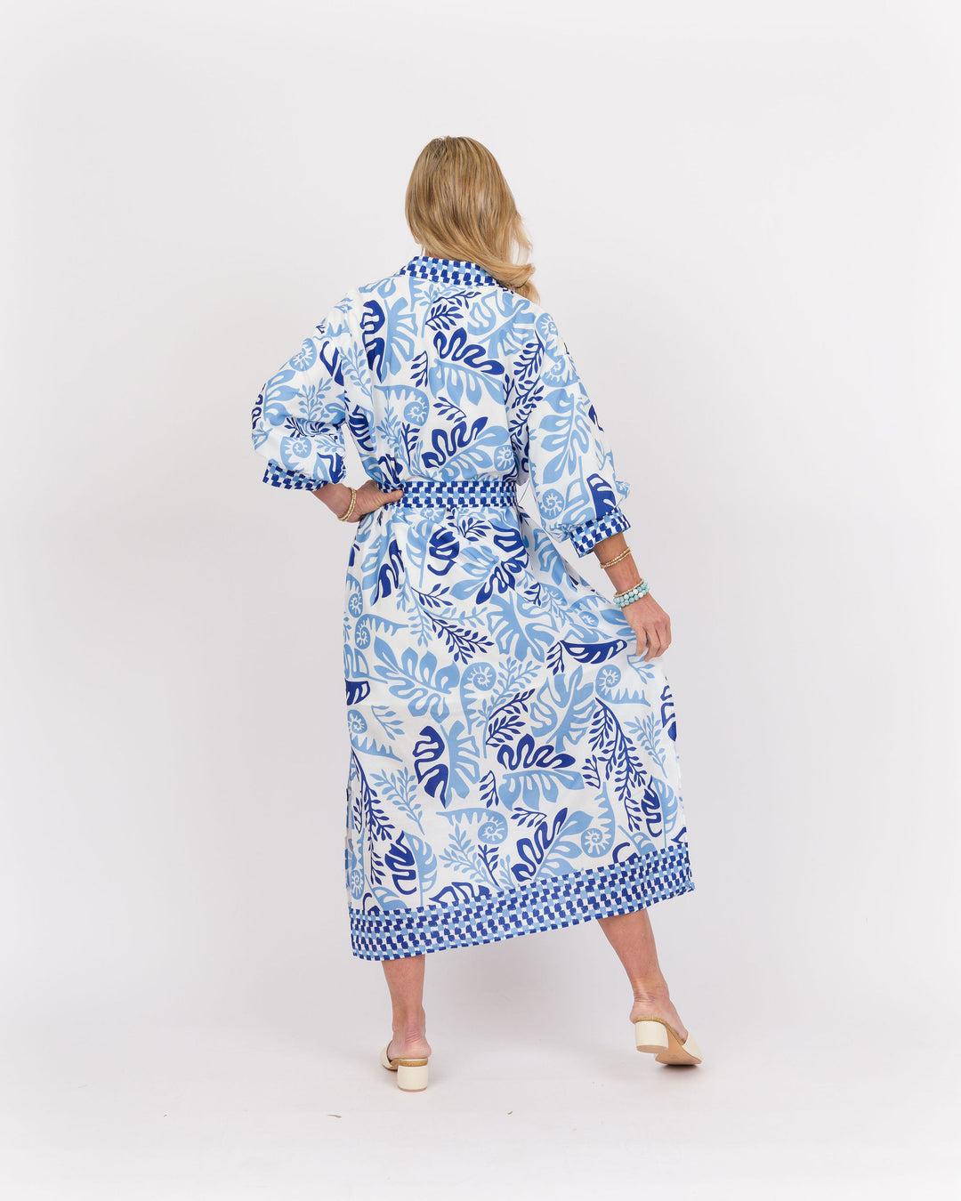 Lagoon Leaf Maxi Dress