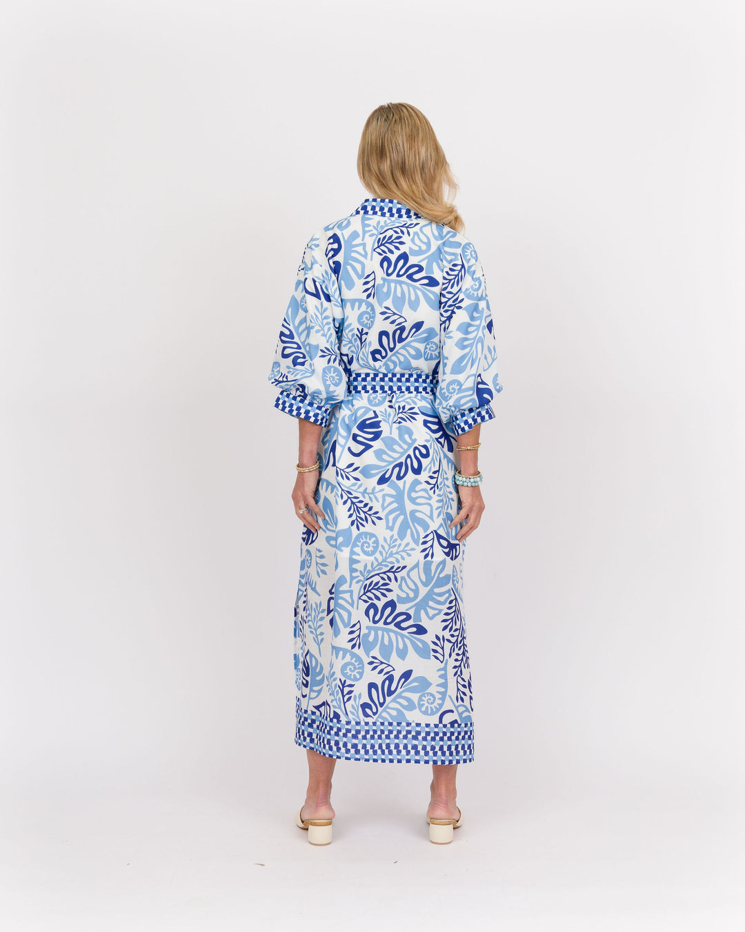 Lagoon Leaf Maxi Dress