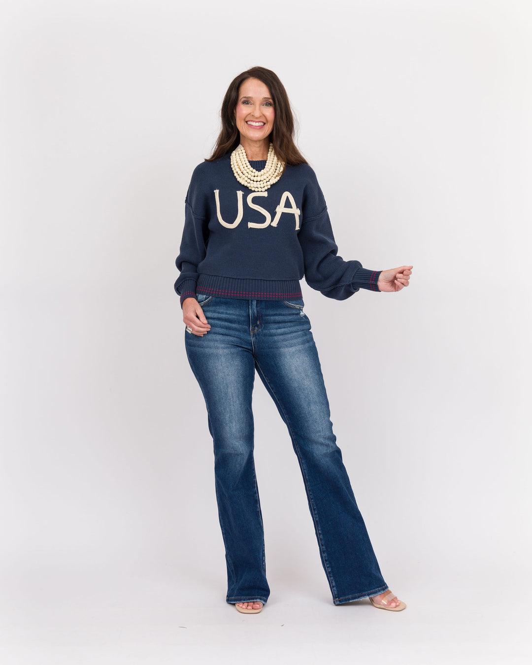 Navy USA Sweater