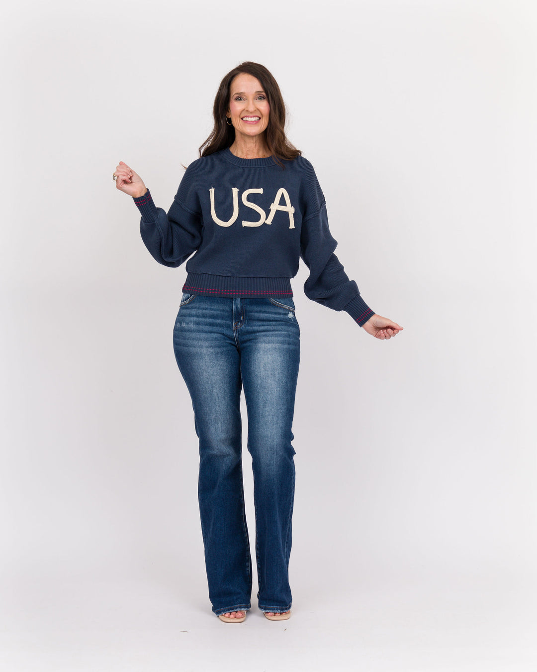 Navy USA Sweater
