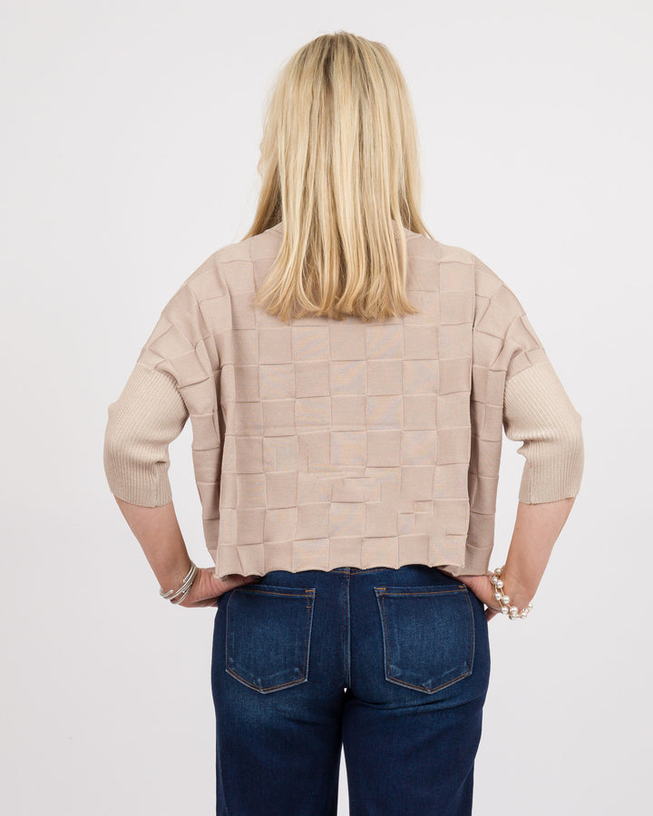 Kerisma Chessa Aja Top - Light Taupe