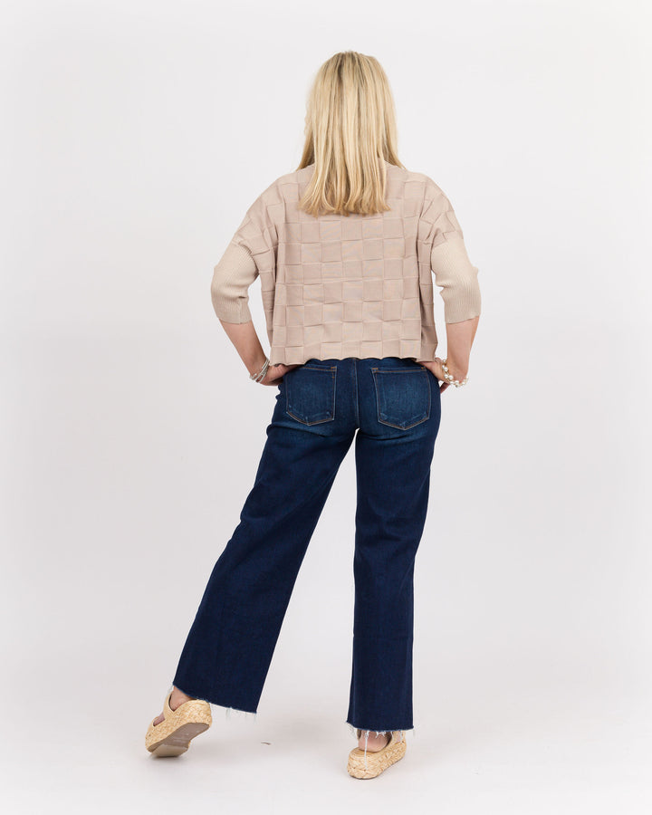 Kerisma Chessa Aja Top - Light Taupe
