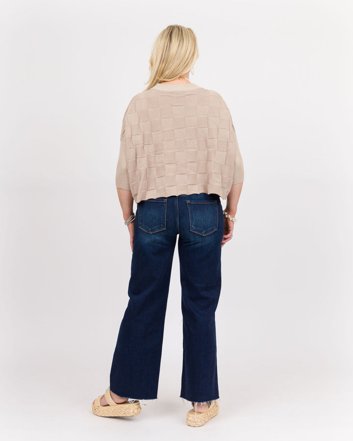 Kerisma Chessa Aja Top - Light Taupe