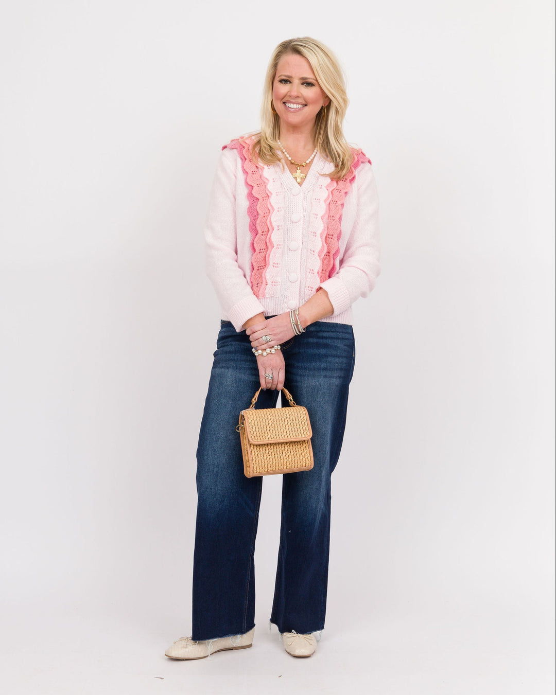 Pretty in Pinks Cardigan-Final Sale