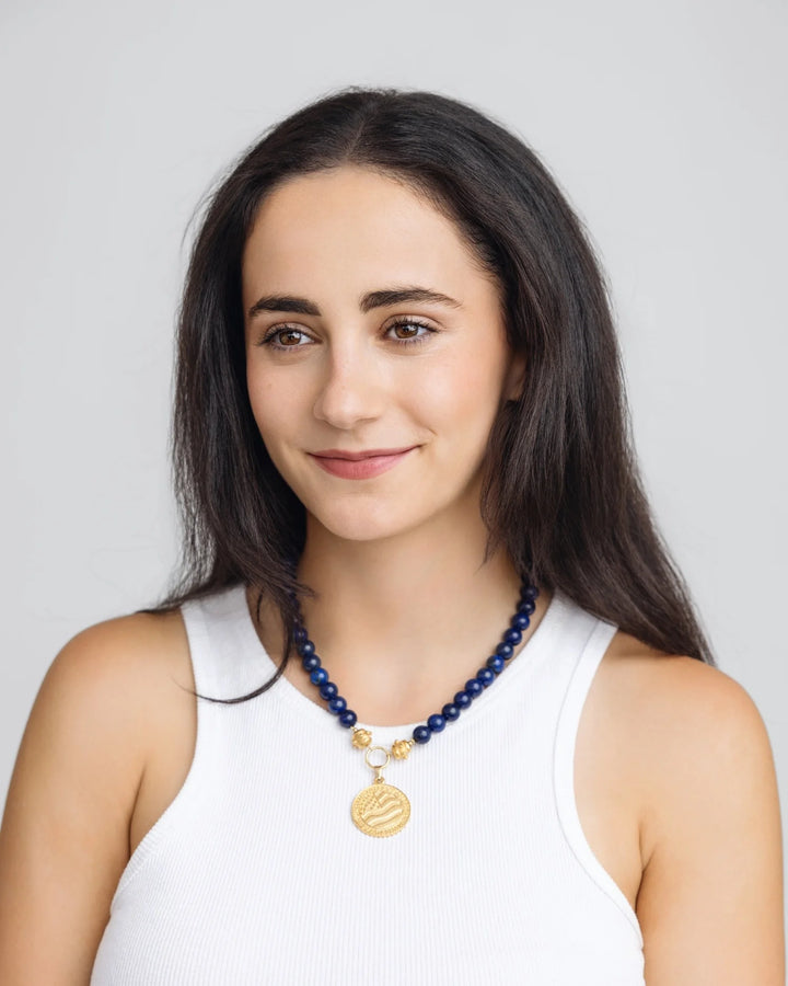 Susan Shaw USA 250 Lapis Necklace