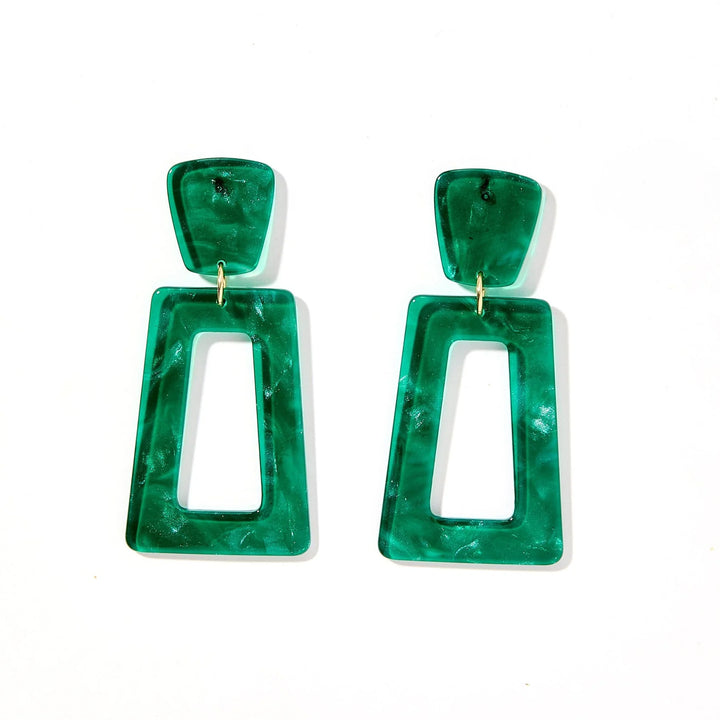 Linny Co-Kennedy Earrings Forest Green