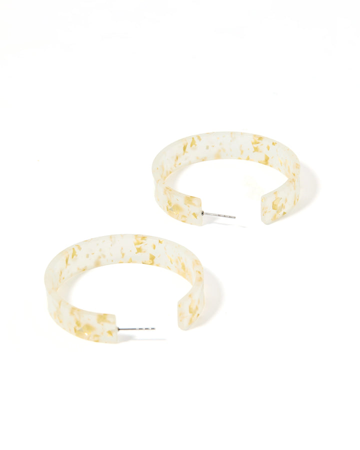 Linny Co-Holly Mega Hoop-Gold Confetti