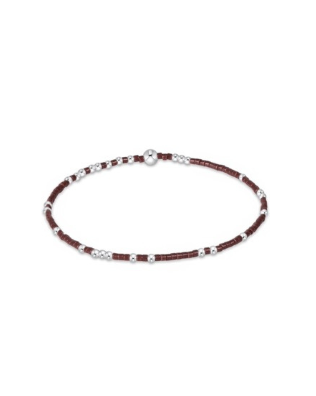 enewton Hope Unwritten Sterling Bracelet - Chocolate