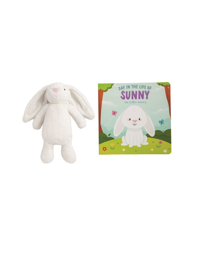 Day in the Life of Sunny the Bunny Book &amp; Plush Set