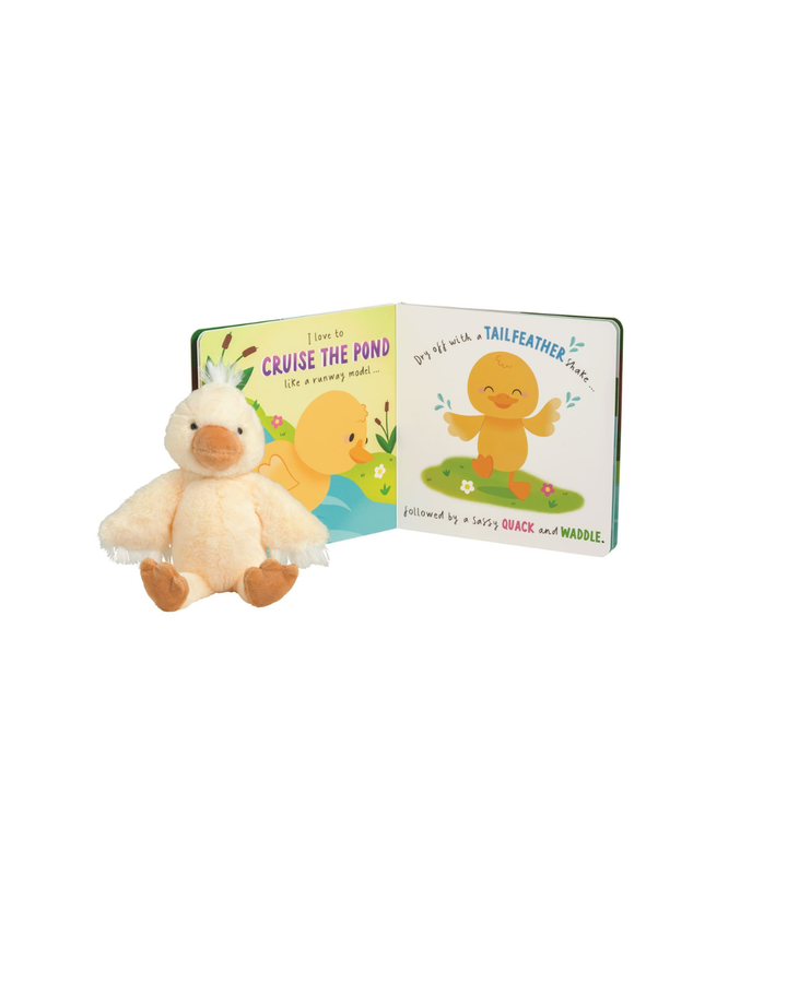 Day in the Life of Mabel the Little Duckling Book &amp; Plush Set