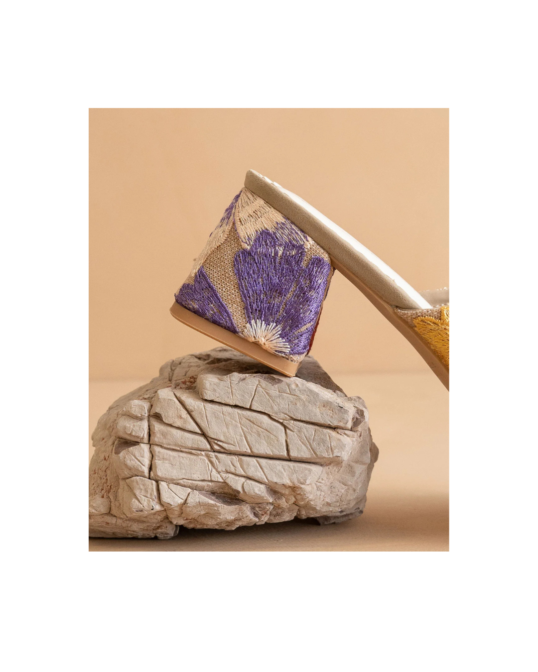 The Emerald Sandal - Floral