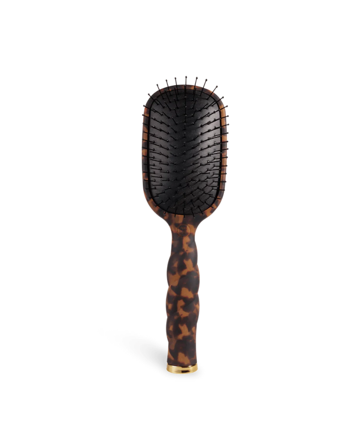 TELETIES Detangler Brush for Medium Hair - Tortoise