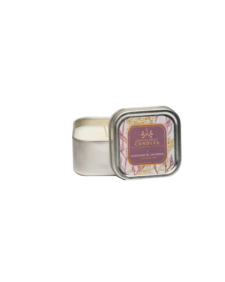 Rosemary &amp; Lavender Soy Lotion Candle