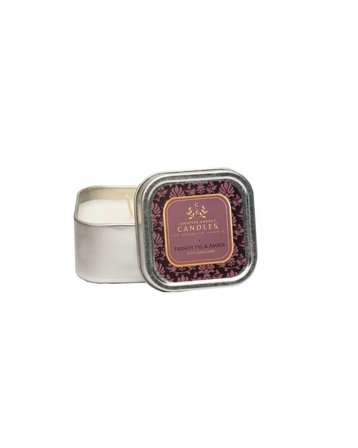 French Fig &amp; Amber Soy Lotion Candle