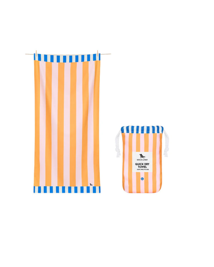 Quick Dry Towel - Mellow Yellow Large