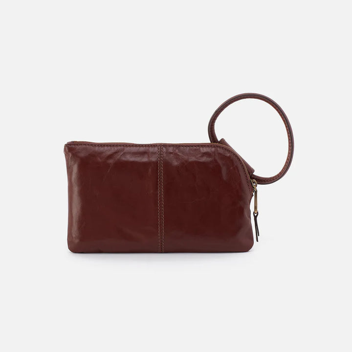 Hobo Sable Wristlet - Chocolate