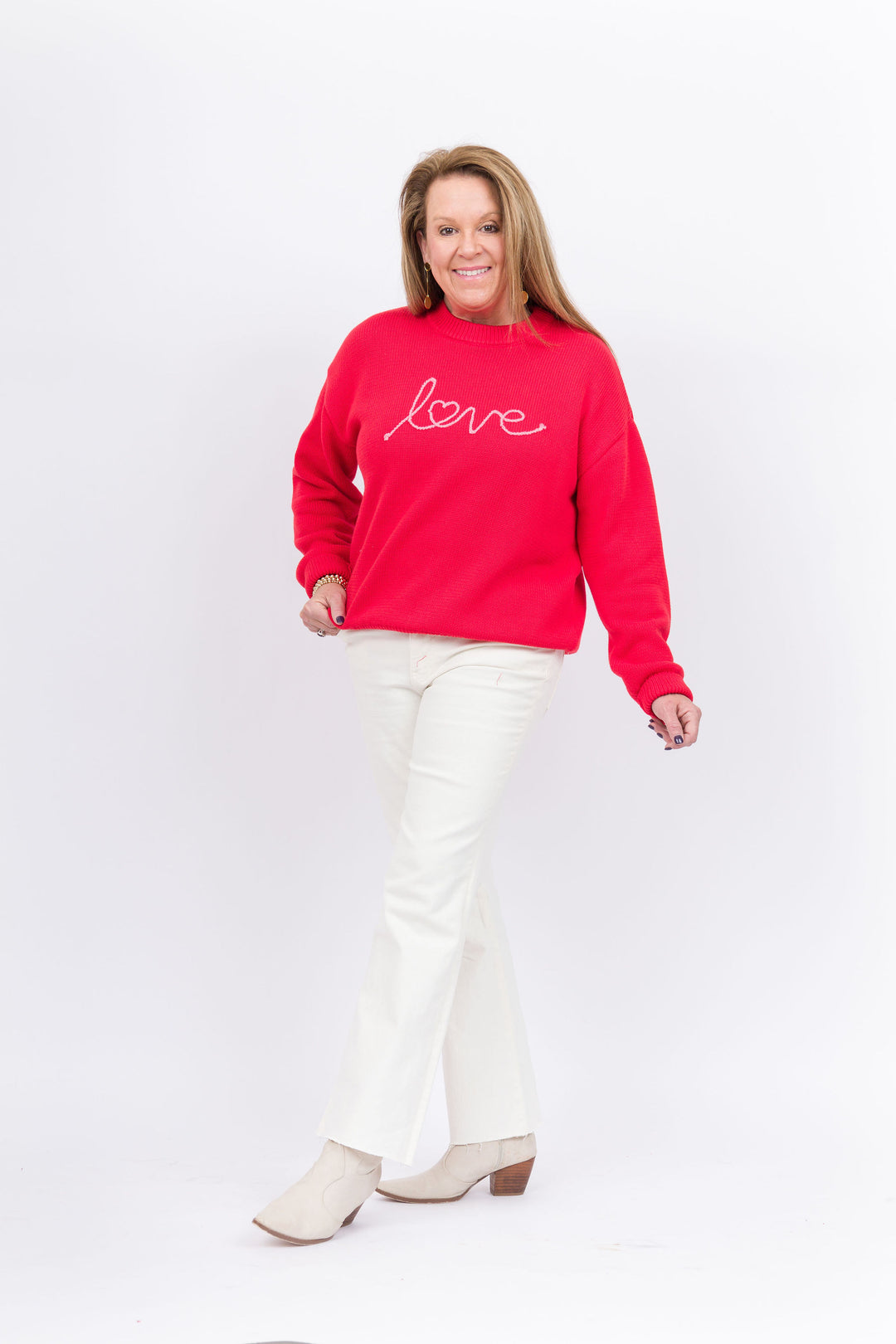 Z Supply Love Notes Boyfriend Sweater