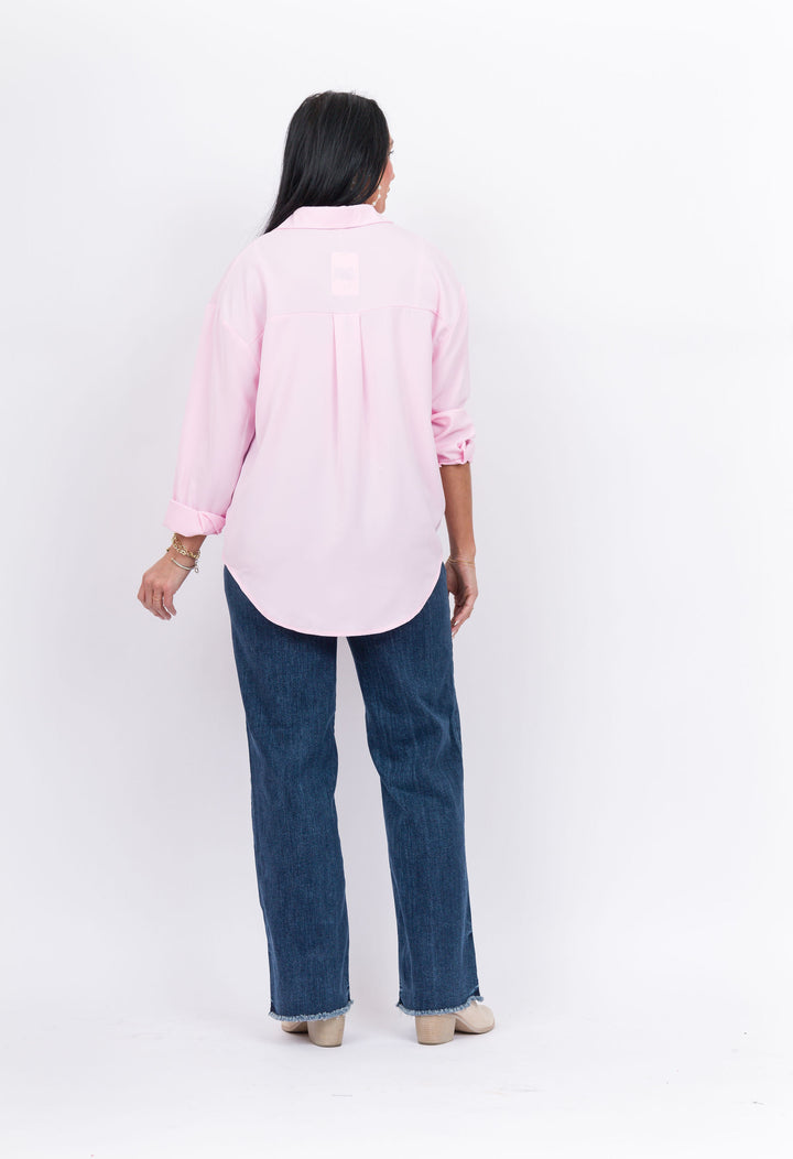 The Kathryn Shirt- Pink