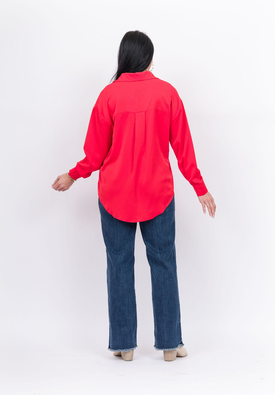 The Kathryn Shirt- Red