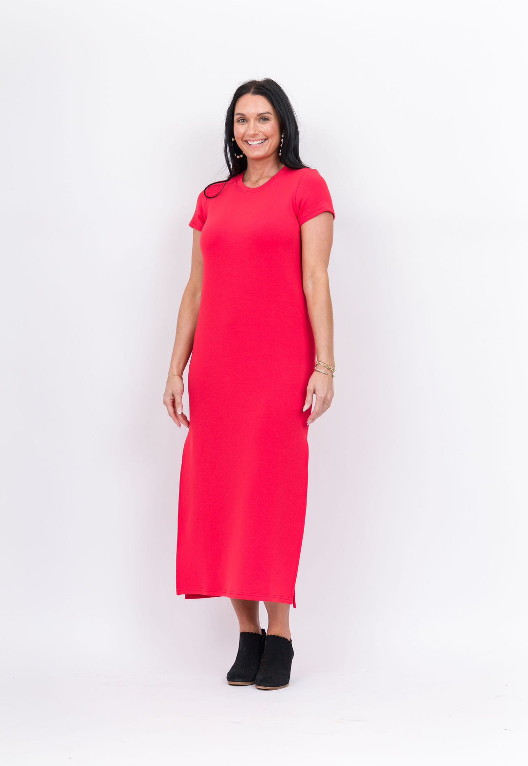 Spanx Air Essentials Maxi Dress - Red