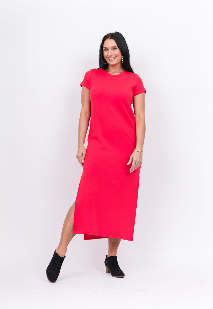 Spanx Air Essentials Maxi Dress - Red