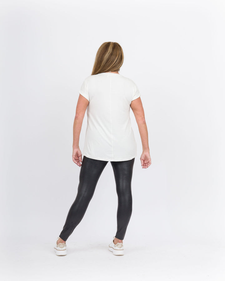 Boody Downtime Top Natural White