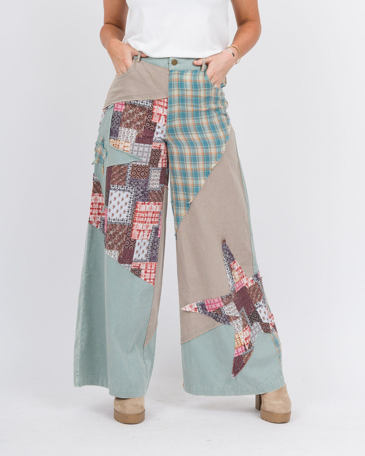 Lulu Patchwork Pants