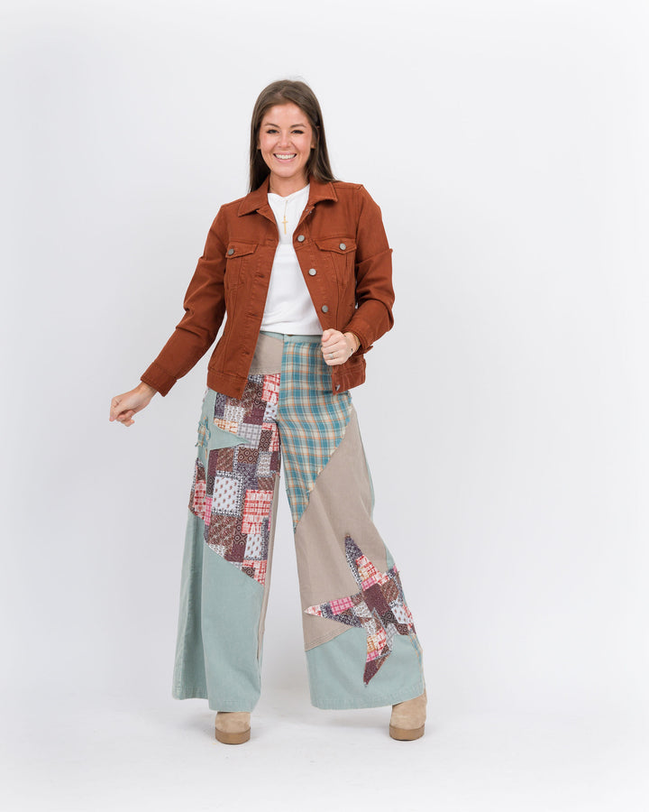 Lulu Patchwork Pants