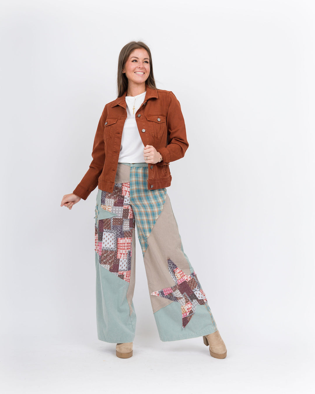 Lulu Patchwork Pants