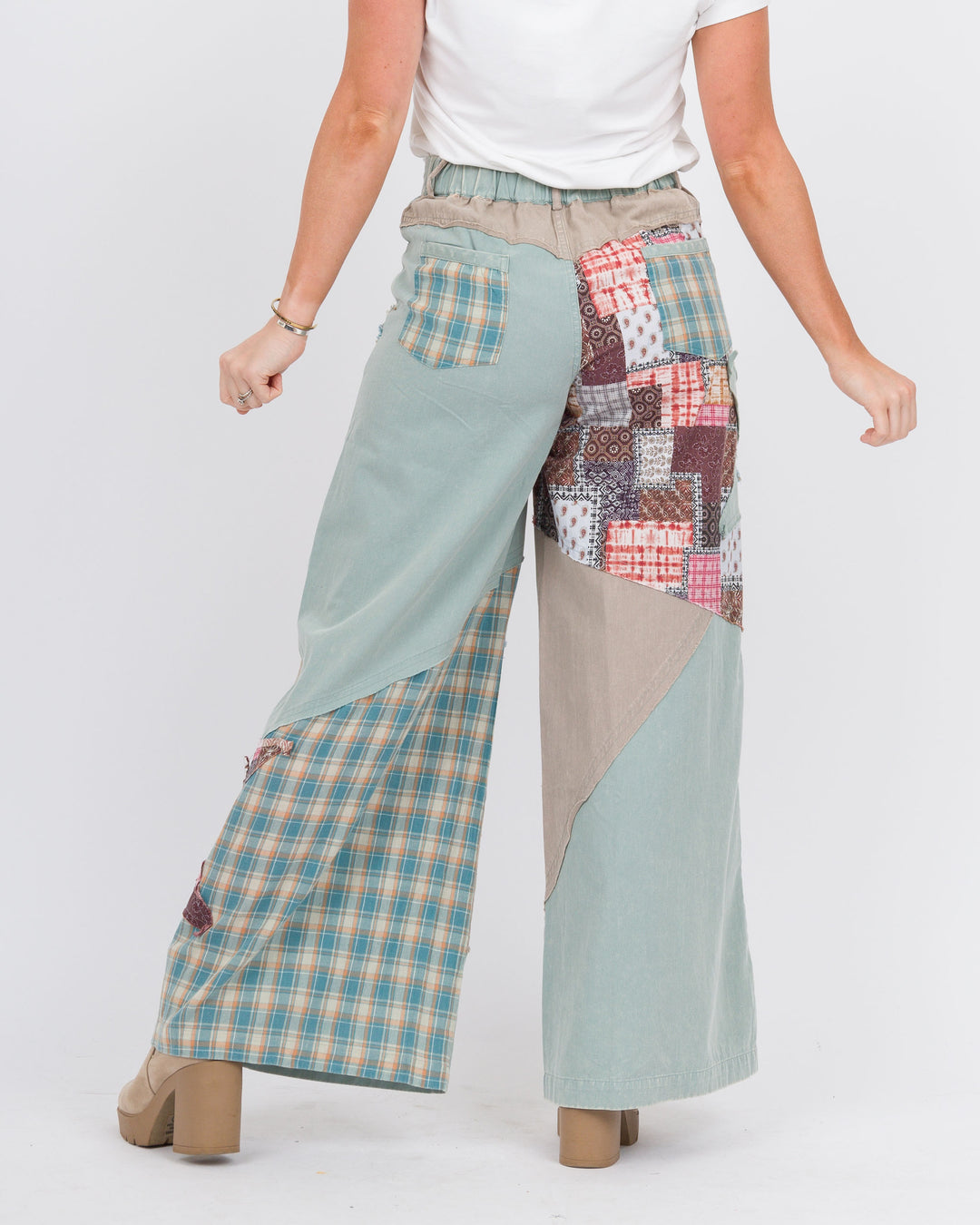 Lulu Patchwork Pants