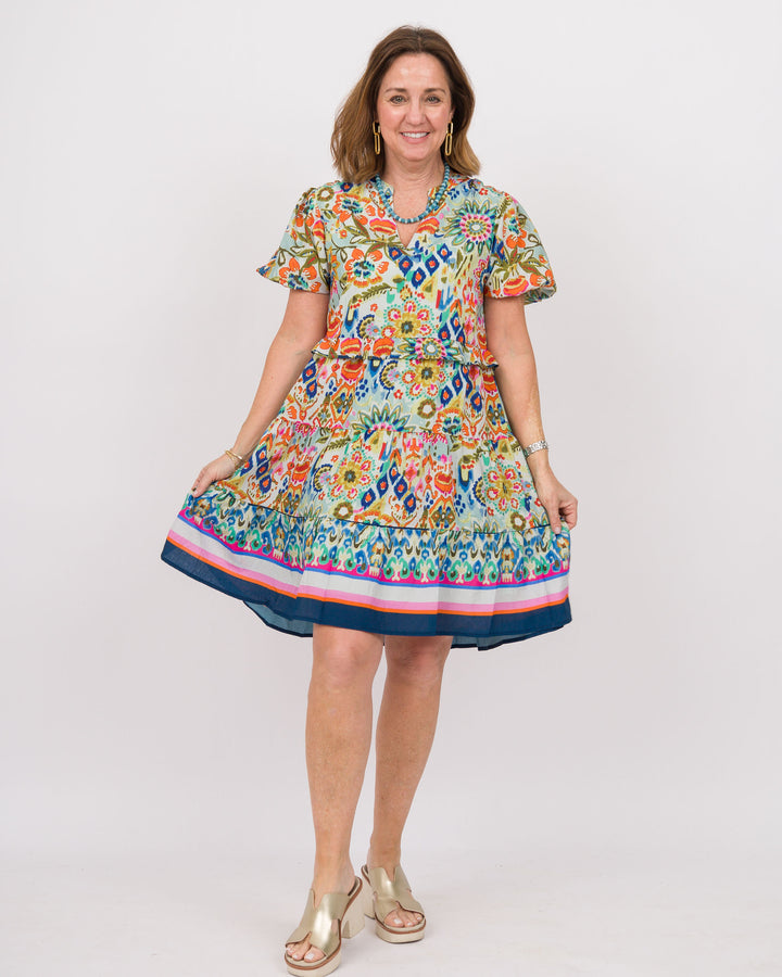 THML Larissa Dress- Multicolor