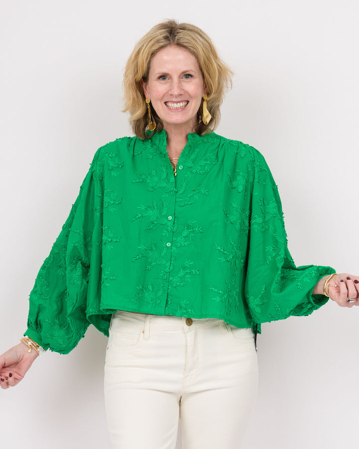 Dorinda Top Green