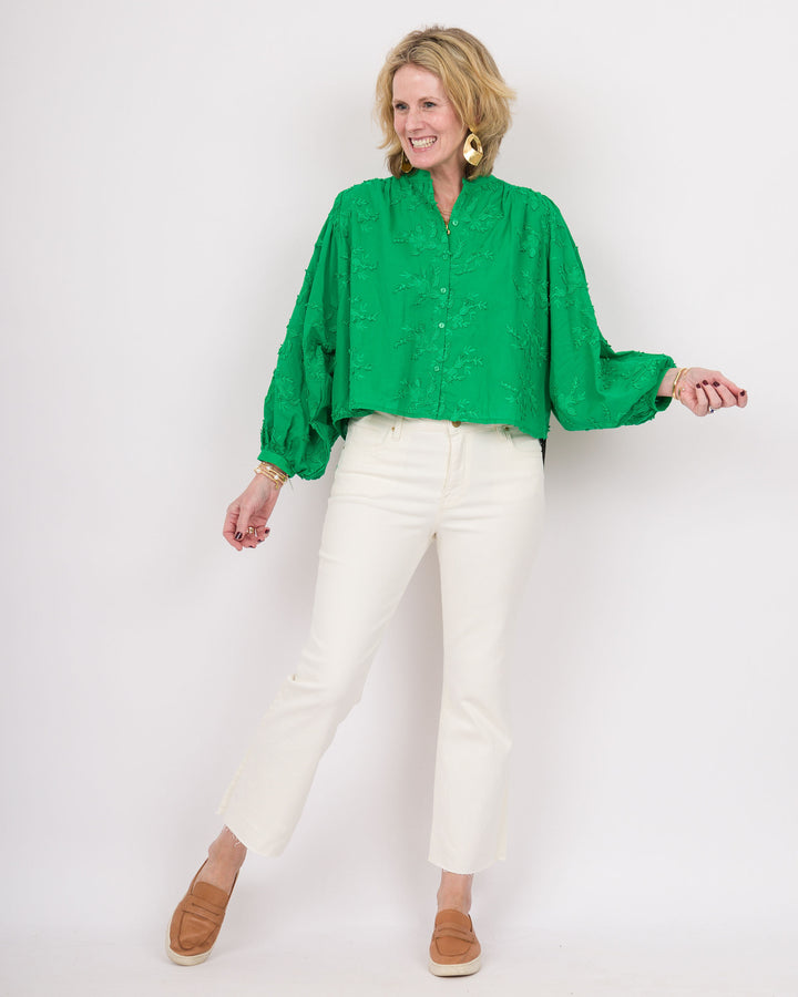 Dorinda Top Green