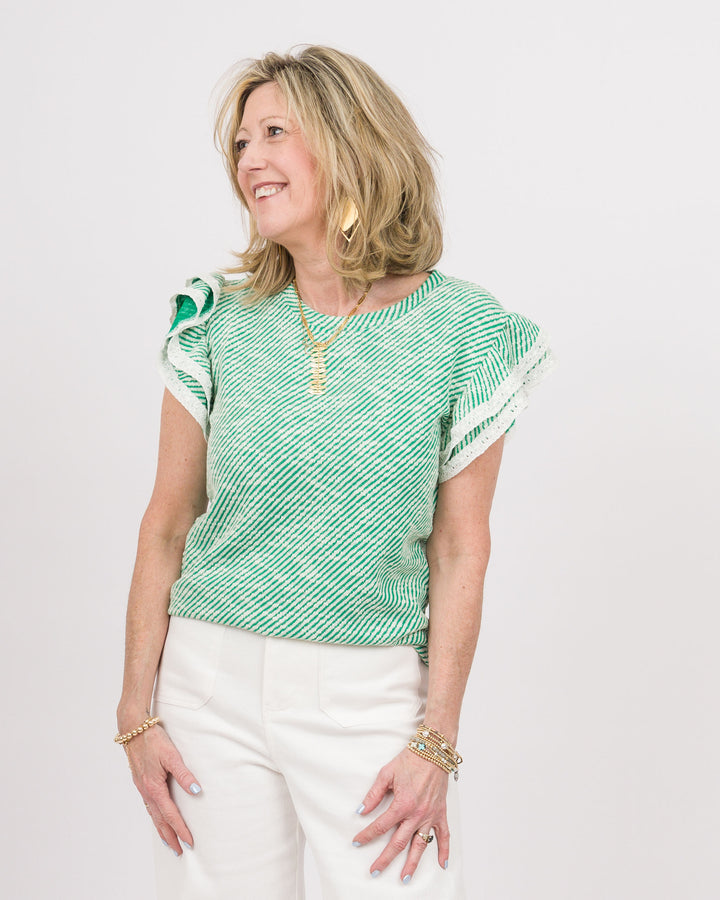 The Vera Top Green